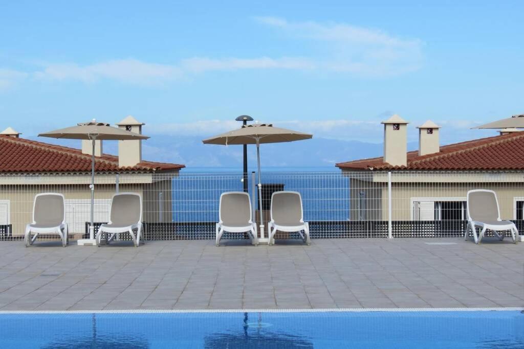 Luxury House With 3 Bedrooms, Sea Wiew And Swimming Pool In A Quiet Residence Puerto de Santiago  Esterno foto